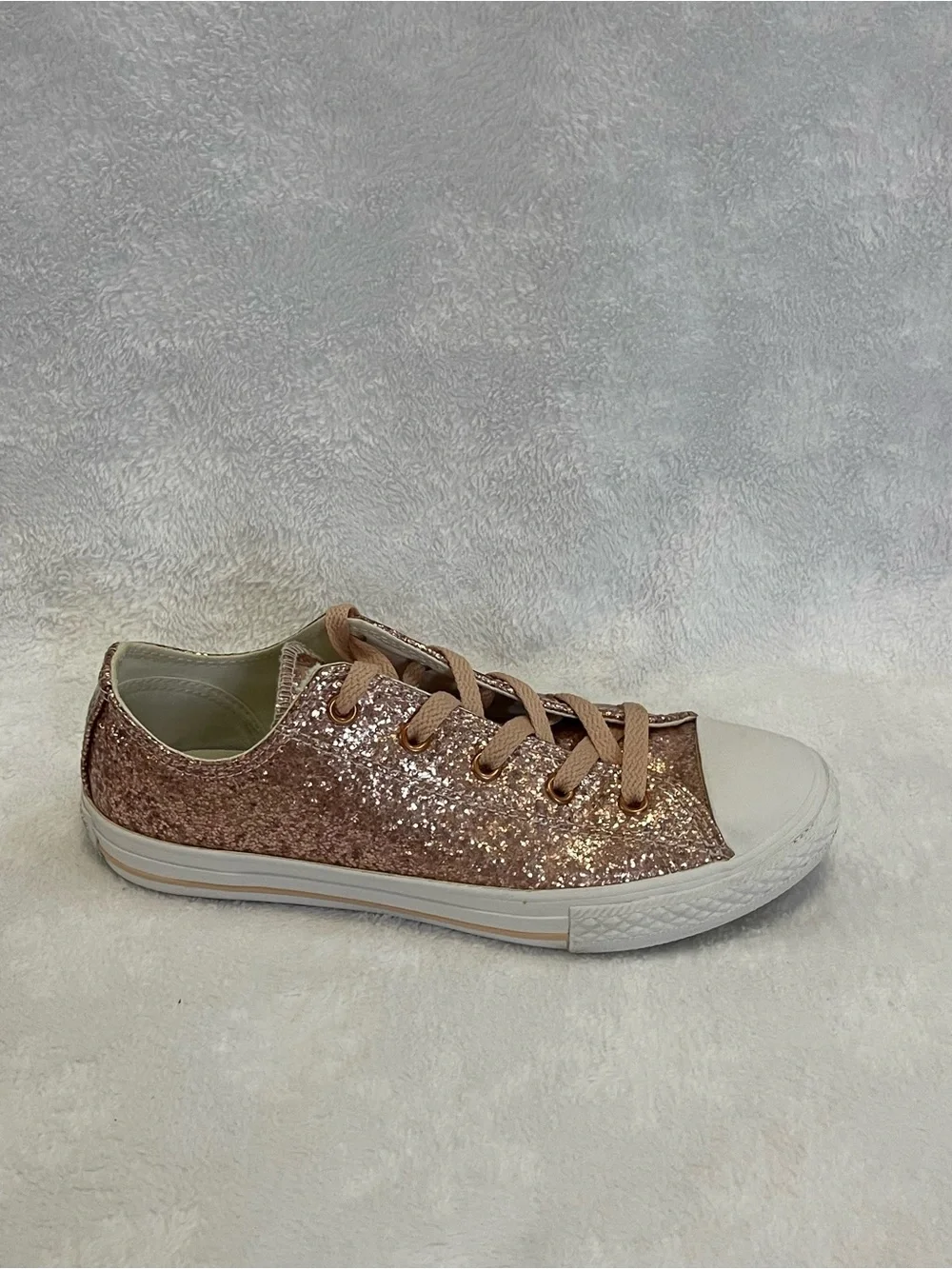 Converse All Star Chuck Taylor Girls Pink Glitter Shoes